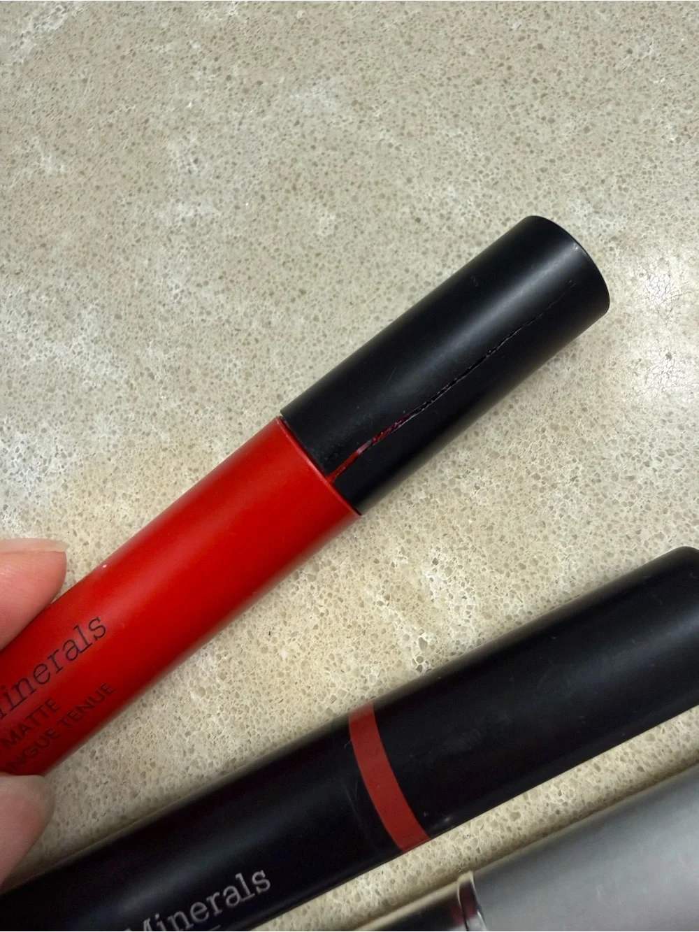 bareMinerals and Clinique Liquid Lipstick Trio